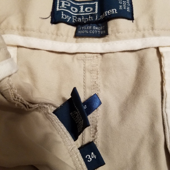 LIKE NEW POLO BY RALPH LAUREN SHORTS SIZE 34 - Picture 3 of 3